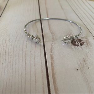 Silver Anchor Bracelet